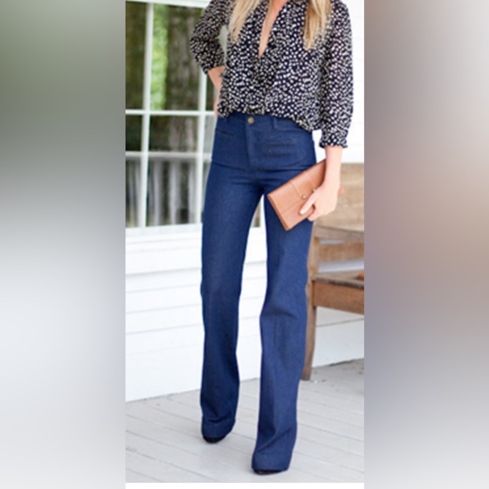 Emerson Made High Waist Vintage-style Flare Jeans